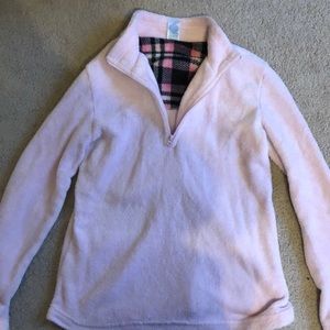 Pink fluffy sweater